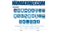 Desktop Screenshot of numbernut.com